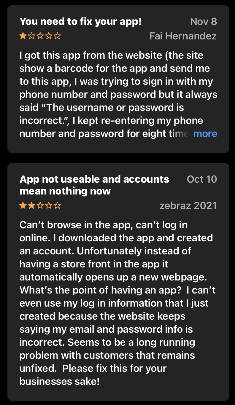 User Review 2
