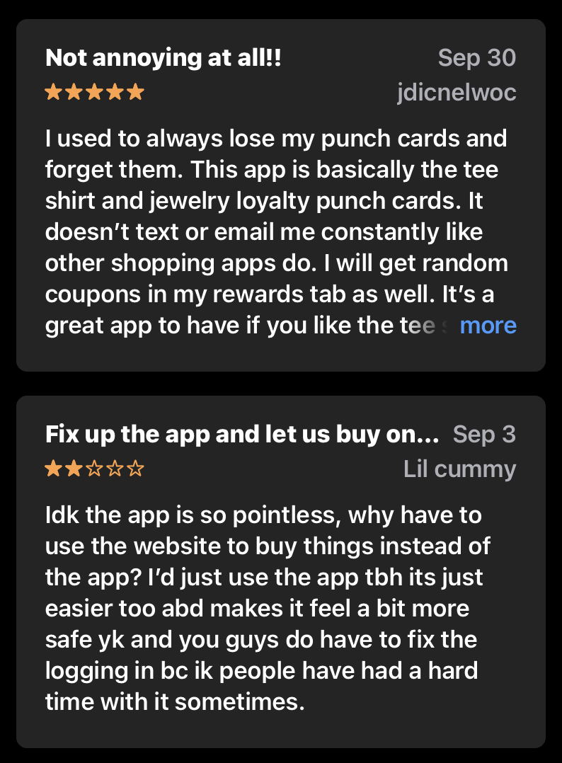 User Review 3